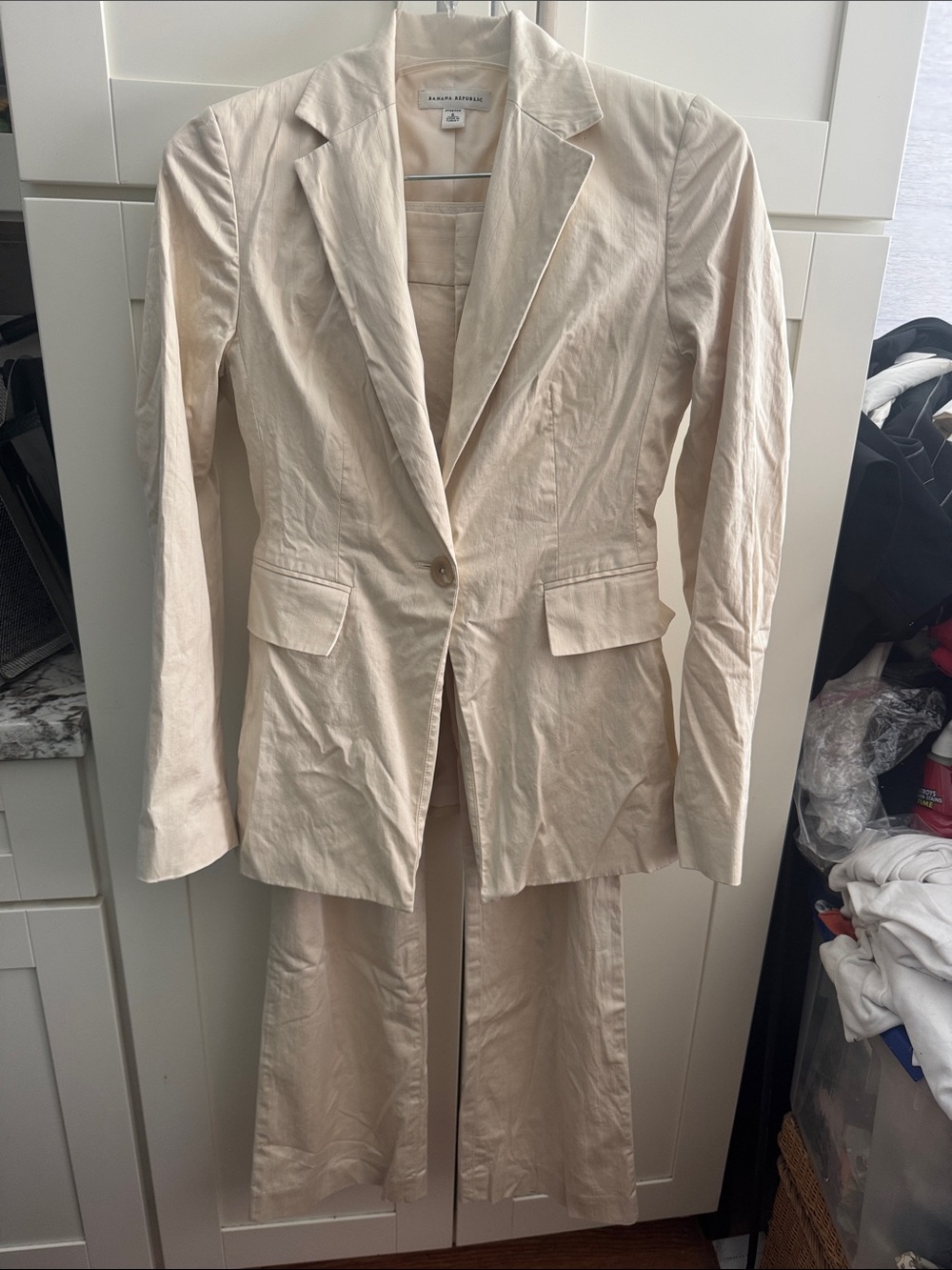 Banana Republic Cream Women's Suit Separates